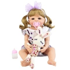 Boneca Reborn Envio Imediato Loira Cabelo Comprido + Brinde