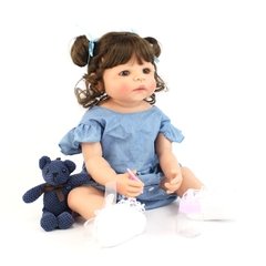 Imagem do Boneca Bebê Reborn Corpo Inteiro Em Silicone Pronta Entrega