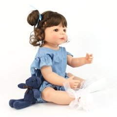 Boneca Bebê Reborn Corpo Inteiro Em Silicone Pronta Entrega