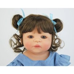 Boneca Bebê Reborn Corpo Inteiro Em Silicone Pronta Entrega - comprar online