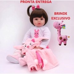 Boneca Bebê Reborn Corpo Inteiro Em Silicone Pronta Entrega - comprar online