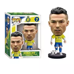 Imagem do Funko Pop Futebol - Cristiano Ronaldo, Messi e Maradona