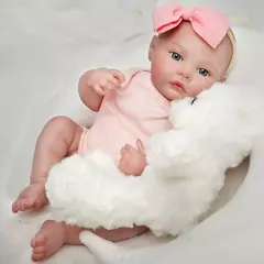 Boneca Bebê Reborn Realista 48cm Menina Corpo de Silicone na internet