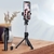 Monopod Bastão de Selfie com Controle e Tripé Portátil Hmaston