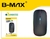 Mouse sem Fio com Bluetooth Recarregável 1600DPI BM-615 - B-Max