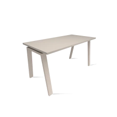 MESA ESCRIVANINHA RETA PÉ METÁLICO CAVALETE