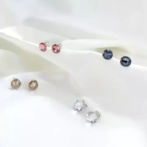 Aros chispas (Varias medidas) - Cristal Swarovski