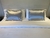 Fundas de almohada saten gris premium 2 u