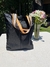 Bolso impermeable negro, gold stripes - comprar online