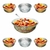 set x7 piezas de 1 Bowl con 6compoteras