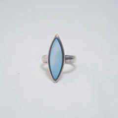 Anillo celeste Nácar