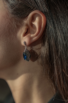 Aros Zafiro Turkish Dream - Silver - tienda online