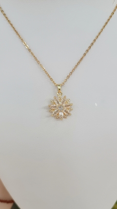 Gargantilla AQ Gold Louisville - Koh Phangan Joyeria Artesanal