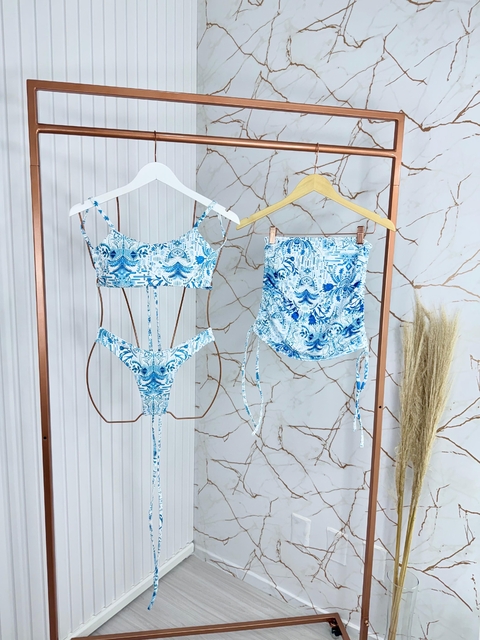 Trijunto Biquíni Estampado Persa - comprar online