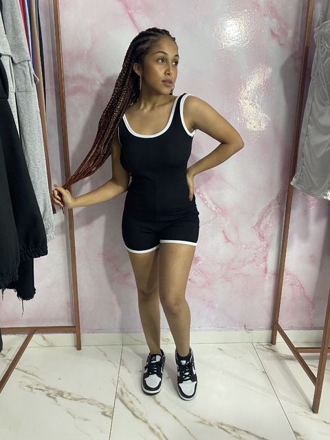 Macaquinho Duo Color Regata