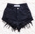 Shorts Jeans Preto