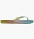 OJOTAS HAVAIANAS SLIM GRADIENT SUNSET 4146908 - VERDE LIMA - comprar online