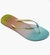 OJOTAS HAVAIANAS SLIM GRADIENT SUNSET 4146908 - VERDE LIMA