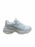 ZAPATILLA URBANA AIR PLATAFORMA BLANCO Y PLATEADO- QAIR 19Q12.BL