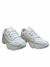 ZAPATILLA URBANA AIR PLATAFORMA BLANCO Y PLATEADO- QAIR 19Q12.BL - QUADRATO