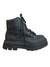 BORCEGO ACORDONADO PLATAFORMA BAJA NEGRO-IS.LANIN.NG