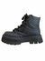 BORCEGO ACORDONADO PLATAFORMA BAJA NEGRO-IS.LANIN.NG - comprar online