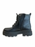 BORCEGO ACORDONADO CON CIERRE Y TACHAS CUERO- ES2385.NEGRO - comprar online