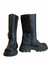 BOTA NEGRA CAÑA ALTA 2 HEBILLAS -ES2765NEG - tienda online