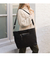 Imagen de Shopper Zoe matelassé negro opaco