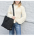 Shopper Zoe matelassé negro opaco en internet