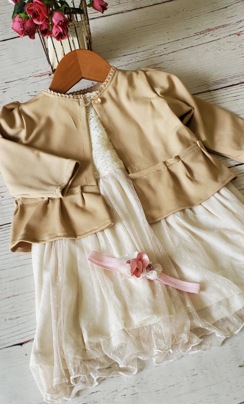 Abrigo Avellana 1 y 2 años - comprar online