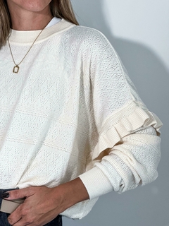 Sweater Marbella (off white ) - comprar online