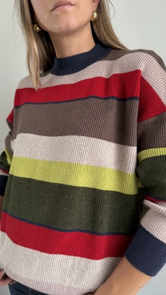 Sweater Bilbao (rojo) - comprar online