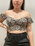 Cropped animal print - Myboutique