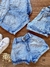Short jeans 36 com glitter