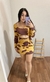 Vestido estampado na internet