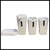 set baño x4 blanco (B4412B)