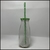 botella vidrio con tapa y bombilla (337030) - Fashion Teens