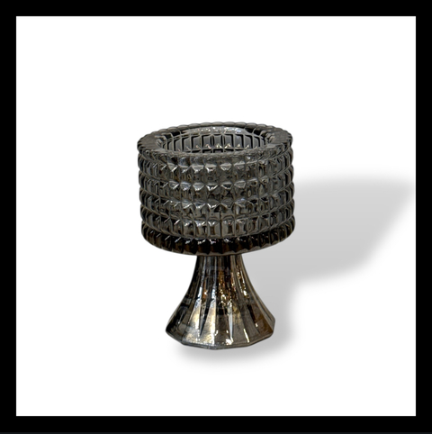 Porta vela vidrio (4-472) - comprar online