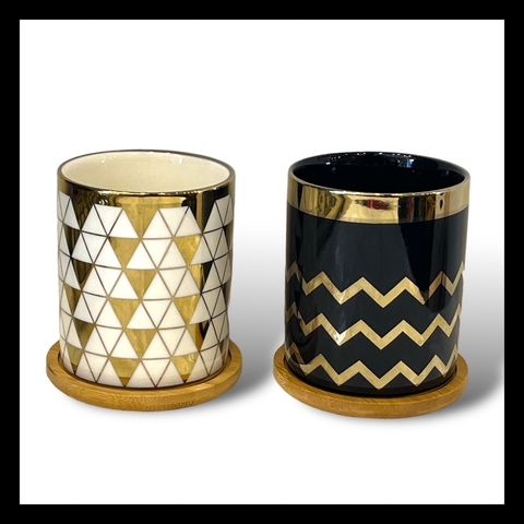 Macetero negro (22-191)