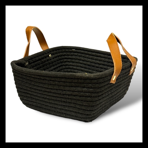 Canasta yute cuadrada (056-3)