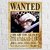 Imagem do Placa Decorativa Quadro One Piece Anime Procurado Wanted - Quarto Sala Decoração Casa MDF com Fita 20x28