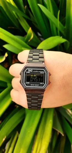 Q&Q retro clasico unisex negro