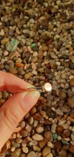 Anillo piedra de nácar - comprar online