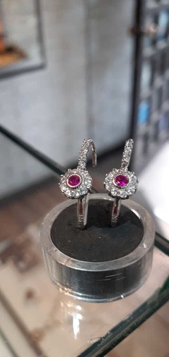 aros brisura rojo en internet
