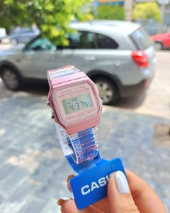Casio retro rosa c