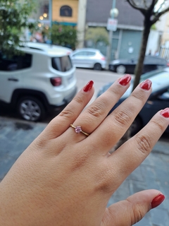 Imagen de anillo rosa
