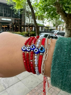 Pulsera hilo rojo y ojo - comprar online