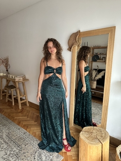 Vestido LUPITA botella (lentejuelas) en internet