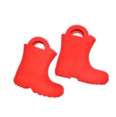 Botas de lluvia niños Rojo - MayStyle